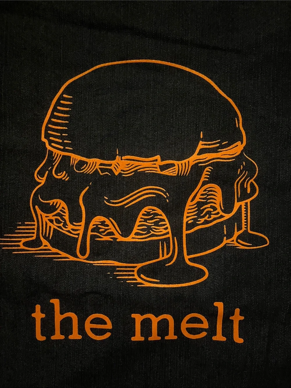 The Melt Denim Tote Bag
